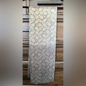 Coach Signature Logo Lightweight Scarf